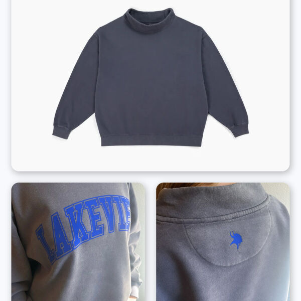 Mockneck | Indigo | Lakeview Thumbnail